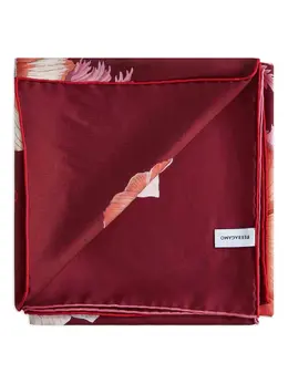 Ferragamo: Шарф с принтом 