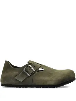 Birkenstock: Зелёные сабо  London