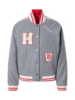 Tommy Jeans: Серая куртка 