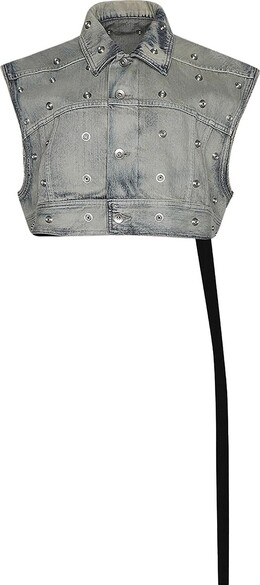 Rick Owens Drkshdw: Синяя куртка 