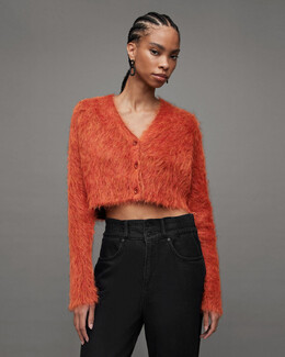 Allsaints: Кардиган с v-образным вырезом 