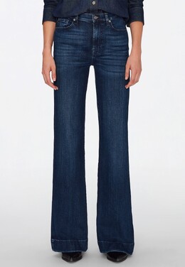 7 For All Mankind: Расклешённые джинсы 