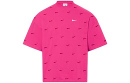Nike: Тёмная футболка  Swoosh