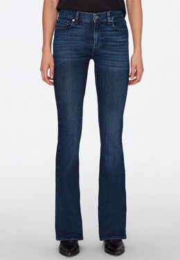 7 For All Mankind: Расклешённые джинсы 