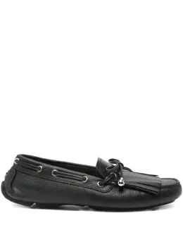 Jimmy Choo: Чёрные лоферы 