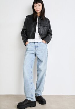Calvin Klein Jeans: Джинсы свободного кроя 
