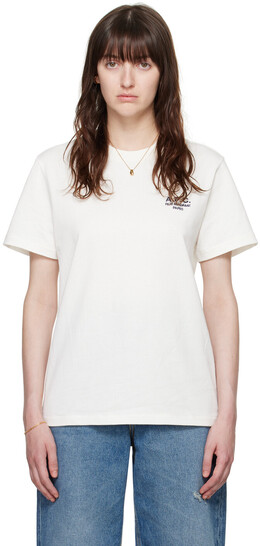 A.P.C.: Белая футболка 
