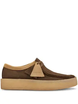Clarks Originals: Зелёные кроссовки 