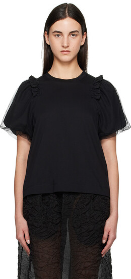 Simone Rocha: Футболка с рукавами-фонариками 