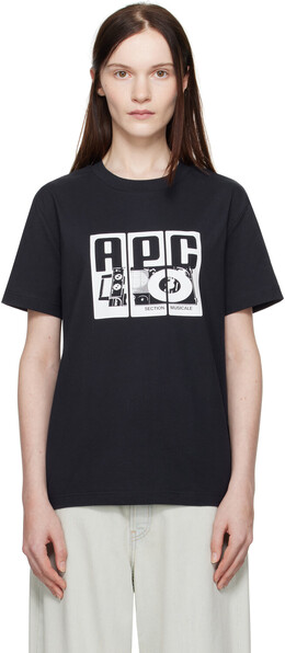 A.P.C.: Синяя футболка 