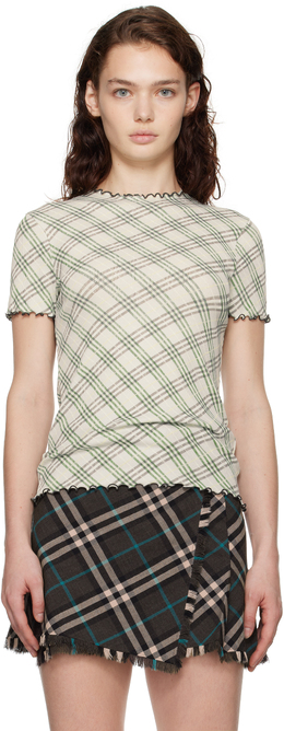 Burberry: Футболка 