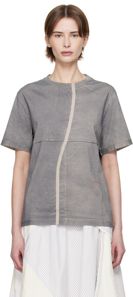 Eckhaus Latta: Серая футболка 