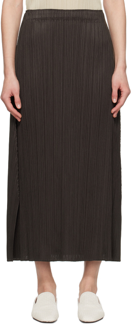 Pleats Please Issey Miyake: Чёрная юбка 