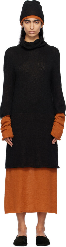 Issey Miyake: Чёрное платье 