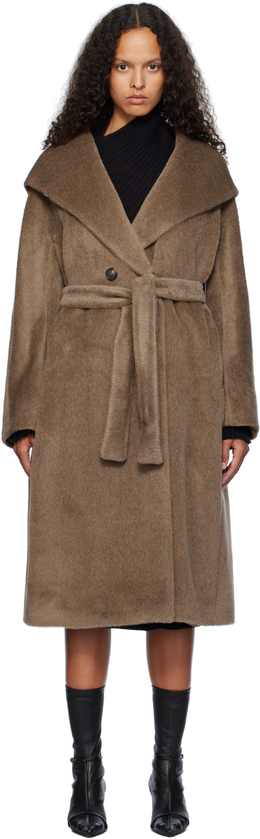 Max Mara: Коричневое пальто 