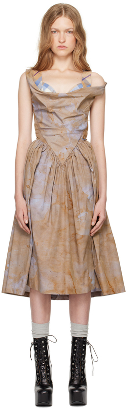 Vivienne Westwood: Коричневое платье 