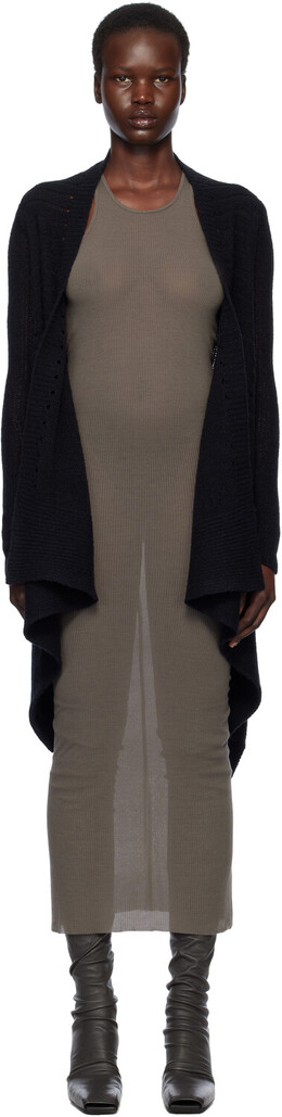 Rick Owens: Чёрный кардиган 