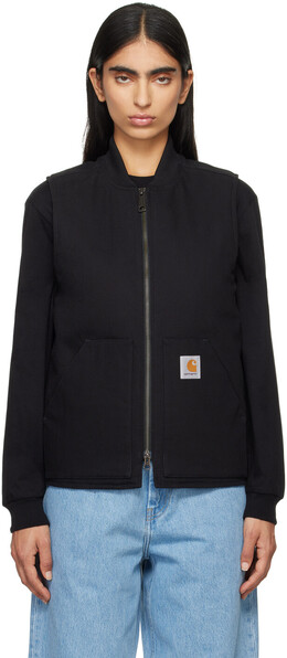Carhartt Work In Progress: Чёрный жилет 