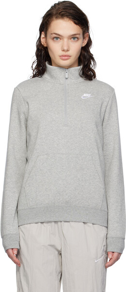 Nike: Серая футболка  Club