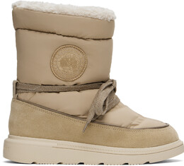 Canada Goose: Льняные ботинки 