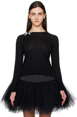 Simone Rocha: Чёрный свитер 