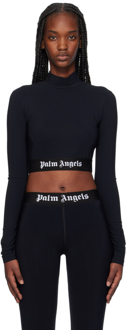 Palm Angels: Чёрный топ 