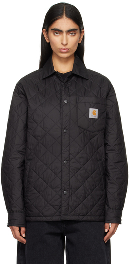 Carhartt Work In Progress: Чёрная куртка 