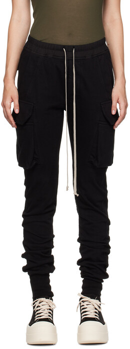 Rick Owens Drkshdw: Чёрные брюки 