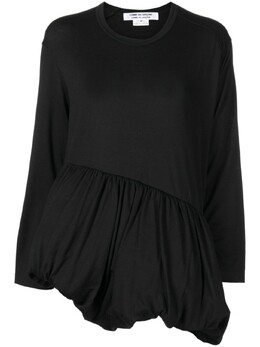 Comme des Garçons: Чёрная блуза 