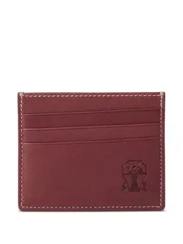Brunello Cucinelli: Бордовый картхолдер 