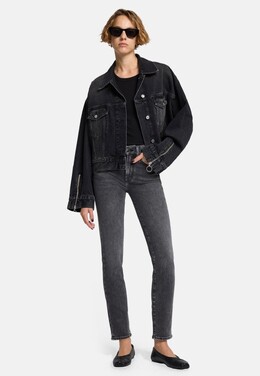 7 For All Mankind: Чёрные джинсы  Roxanne