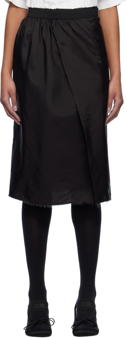 MM6 Maison Margiela: Юбка миди 