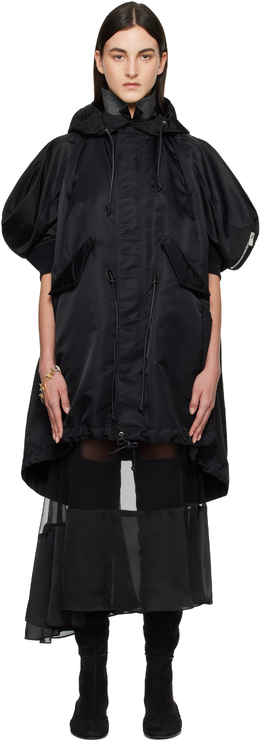 Sacai: Чёрный жилет 