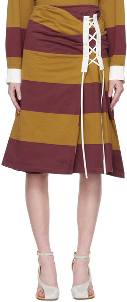 Dries Van Noten: Юбка с цветочным принтом 
