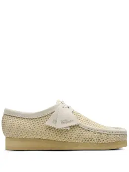 Clarks Originals: Белые ботинки 