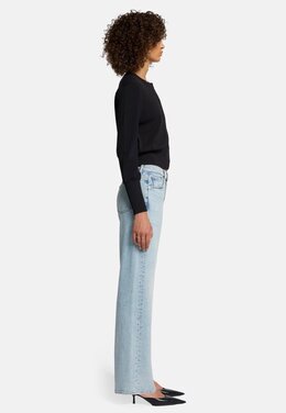 7 For All Mankind: Джинсы свободного кроя 