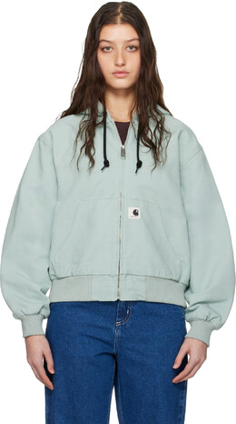 Carhartt Work In Progress: Зелёная куртка 
