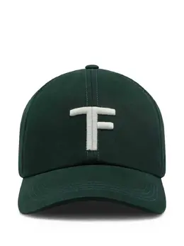 TOM FORD: Зелёная кепка  Logo