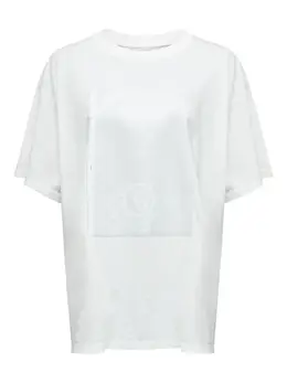 MM6 Maison Margiela: Хлопковая футболка 