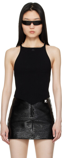Courreges: Чёрный топ 