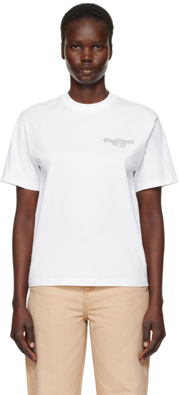 Carhartt Work In Progress: Белая футболка 