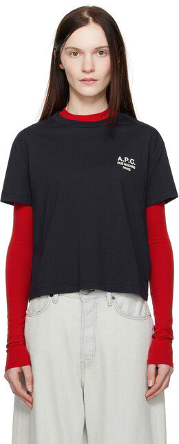 A.P.C.: Футболка свободного кроя 