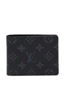 Louis Vuitton Pre-Owned: Чёрный кошелёк 