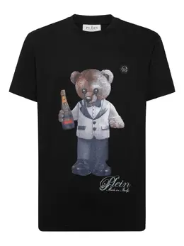 Philipp Plein: Футболка  Teddy Bear с принтом