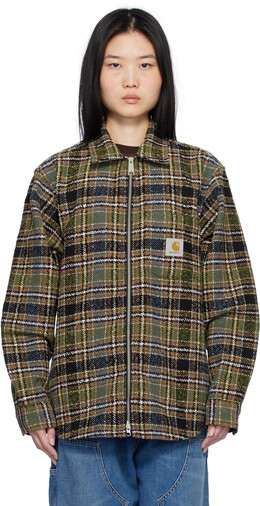 Carhartt Work In Progress: Куртка цвета хаки 