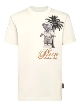 Philipp Plein: Футболка  Teddy Bear с принтом