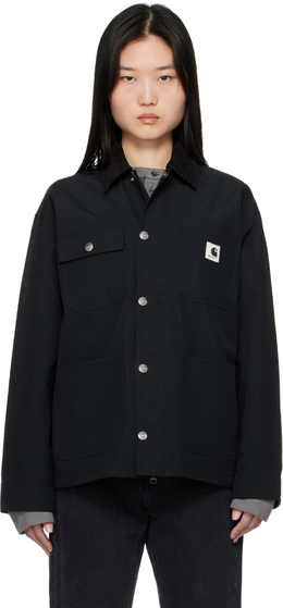 Carhartt Work In Progress: Чёрная куртка 