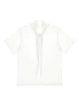 Carven: Шарф с воротником 