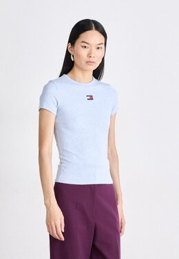 Tommy Jeans: Светлая футболка 