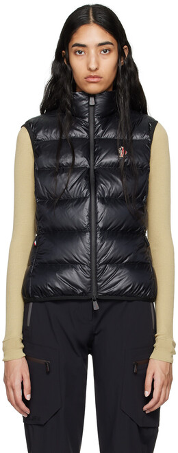 Moncler Grenoble: Чёрный жилет 